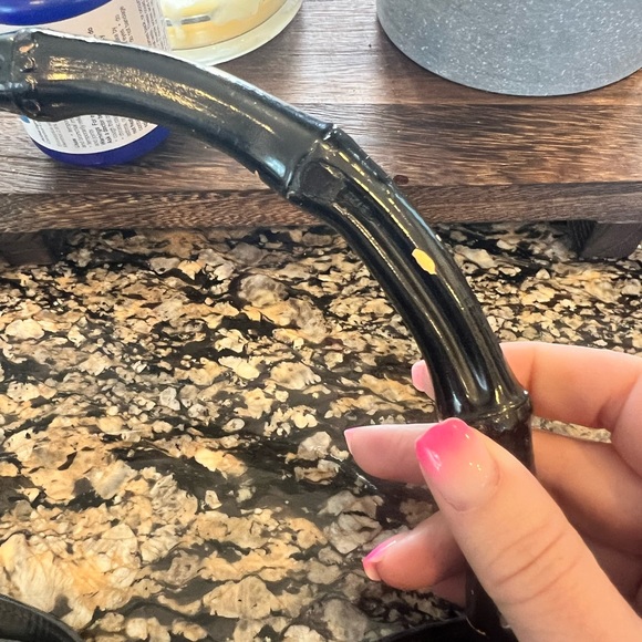 Gucci black nylon canvas hobo bag with leather strap and bamboo handle - Picture 10 of 15